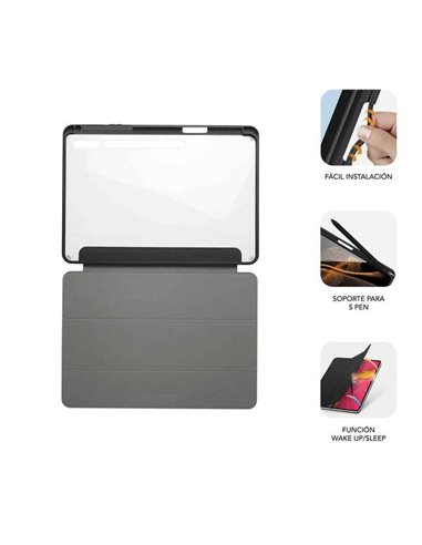 SubBlim - Coque exclusive pour Samsung - Galaxy Tab S9+/S9 FE+ 12.4 ? - Protection totale - Design moderne - Matériau résistant 