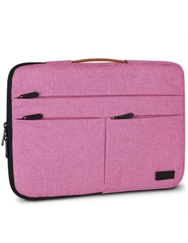 SubBlim - Valise Air Padding 360 - 380x275x30 mm - Protection 360º - Poches multiples - Résistante et durable - Couleur Rose