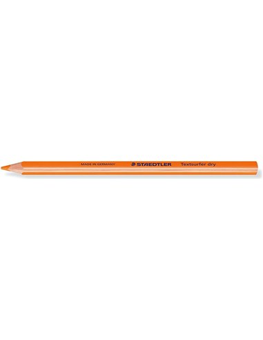 Staedtler - Crayon fluorescent de couleur triangulaire Textsurfer Dry 128 64 - Mine de 4 mm - Bois issu de forêts durables - Cou