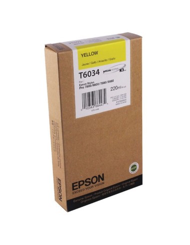 Epson T6034- Jaune XL - Cartouche d'encre Epson