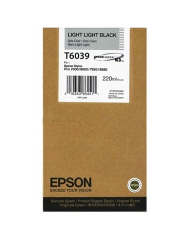 Epson T6024 - Gris Clair- Cartouche d'encre Epson (220 ml)