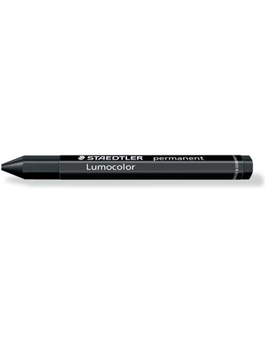 Staedtler - Lumocolor Permanent Omnigraph 236 Cire permanente hexagonale - Résistante à l'eau - Diamètre 12 mm environ - Couleur