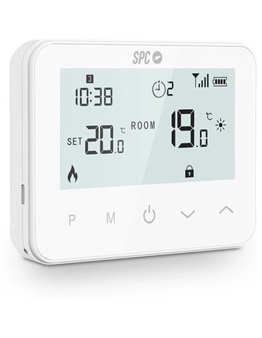 SPC - Thermostat Vesta Thermostat WiFi intelligent pour chaudière à gaz avec contrôle par application