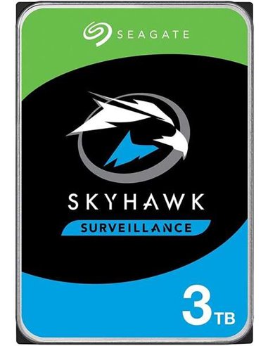 Seagate - Disque dur interne Skyhawk Surveillance 3,5" SATA 3 3 To