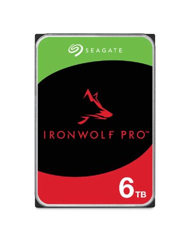 Seagate - Disque dur interne Ironwolf Pro 3,5" SATA 3 6 To NAS