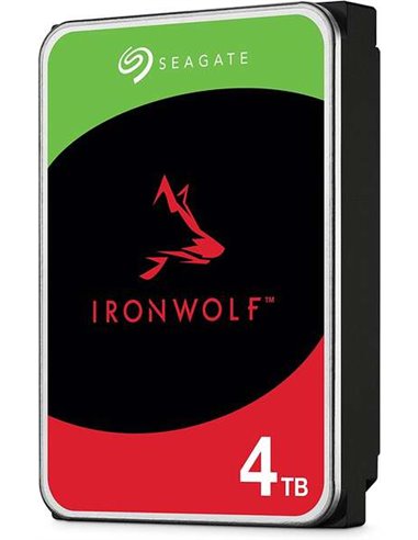 Seagate - Disque dur interne Ironwolf 3,5" SATA 3 4 To NAS