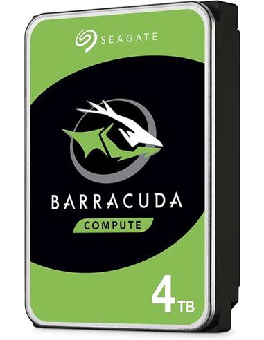 Seagate - Disque dur interne Barracuda 3,5" SATA 3 4 To