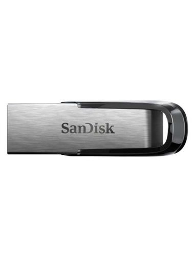 Sandisk - Mémoire USB 3.0 Ultra Flair 64 Go - Sans couvercle - Couleur acier/noir (Pendrive)