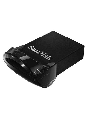 Sandisk - Clé USB Ultra Fit 64 Go - 3.1 Gen 1 - Lecture 130 Mo/s - Noir (Pendrive)