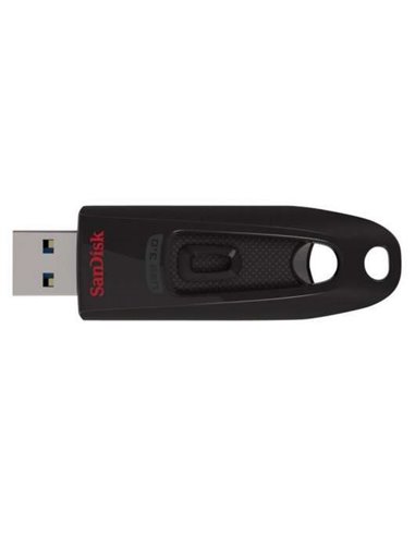 Sandisk - Mémoire Cruzer Ultra USB 3.0 64 Go - Transfert jusqu'à 80 Mo/s - Noir (Pendrive)