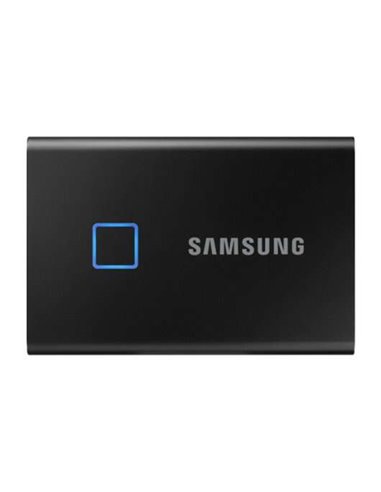 Samsung - Disque dur externe T7 Touch SSD 1 To NVMe USB 3.2 - Noir