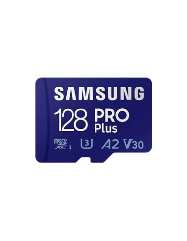 Samsung - Carte Micro SDXC PRO Plus 128 Go UHS-I U3 Classe 10 avec adaptateur