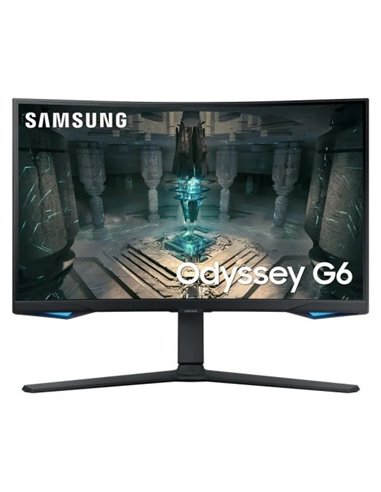 Samsung - Moniteur Odyssey G6 32" LED VA incurvé QHD 240 Hz FreeSync Premium Pro - Réponse 1 ms - Hauteur réglable, rotation et 