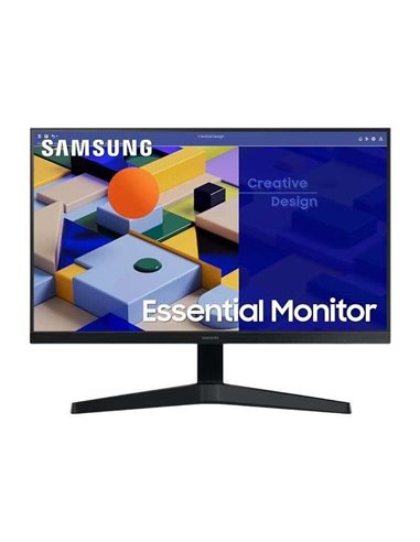 Samsung - Moniteur 24" LED IPS FullHD 1080P 75Hz FreeSync - Réponse 5ms - Angle de vision 178° - 16:9 - HDMI, VGA - VESA 100x100