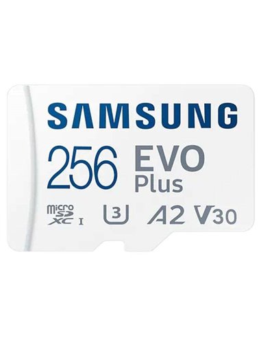 Samsung - Carte Micro SDXC EVO Plus 256 Go UHS-I U3 V30