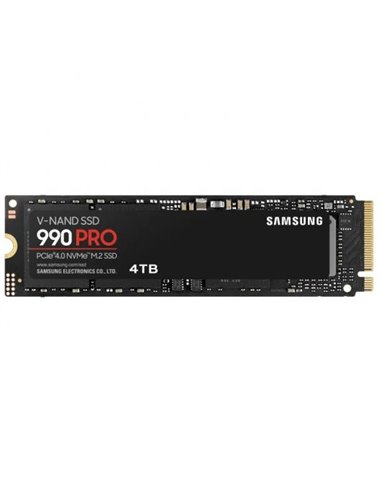 Samsung - Disque dur solide SSD 990 Pro 4 To PCIe 4.0 NVMe M.2