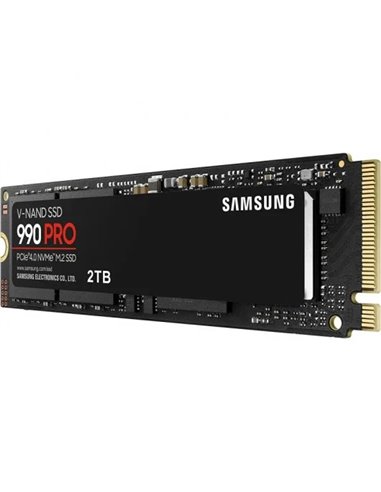 Samsung - Disque dur solide SSD 990 Pro 2 To PCIe 4.0 NVMe M.2