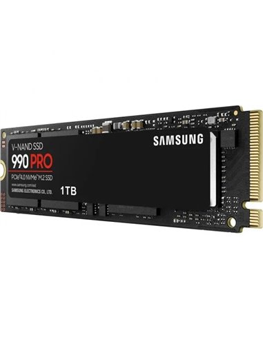 Samsung - Disque dur solide SSD 990 Pro 1 To PCIe 4.0 NVMe M.2