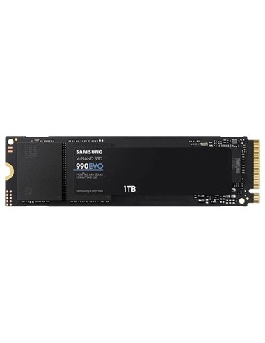 Samsung - Disque dur solide SSD 990 EVO 1 To M.2 PCIe 4.0 x4, 5.0 x2 NVMe 2.0