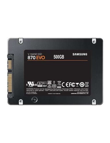 Samsung - Disque dur solide SSD 870 EVO 500 Go 2,5" SATA3