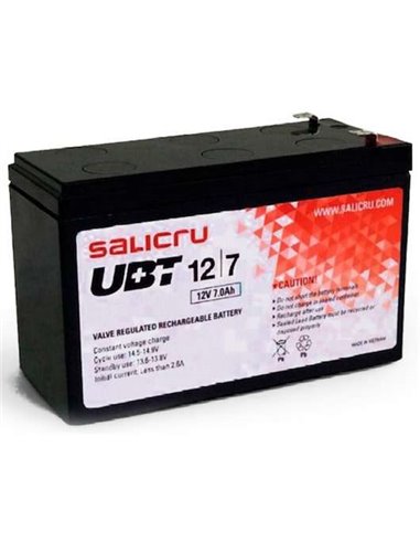 Salicru - Batterie UBT 12/7 pour UPS/UPS 7aH 12v