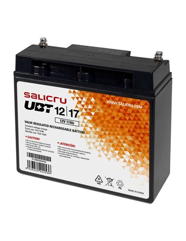 Salicru - Batterie AGM rechargeable UBT 12/17 17 Ah / 12 V