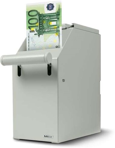 Safescan - 4100 Blanc - Stockage sécurisé des billets - Conception en acier durable - Accès facile et discret - Confiance et qua