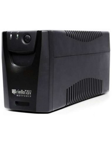 Riello - Onduleur Net Power 800 VA/480W - Line Interactive Technology - USB, 4x IEC 320