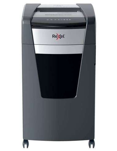 Rexel - Destructeur de papier Momentum Extra XP422+ pour couper les particules sans bourrage - 22 feuilles A4 - Technologie de d