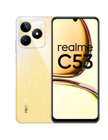 Realme - Smartphone C53 Écran 6,74" - 8 Go - 256 Go - Appareil photo principal 50MP - Batterie 5000 mAh - Prend en charge la cha