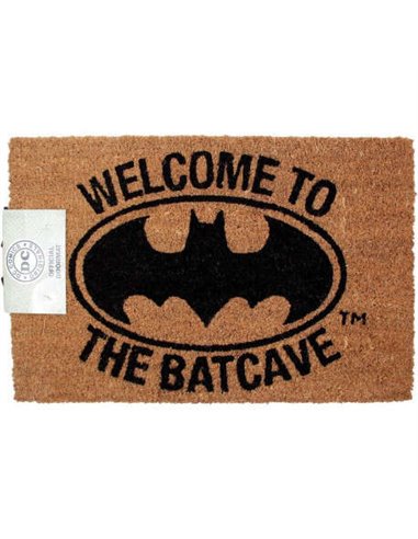 Pyramid - Paillasson DC Comics Batman Welcome to the Batcave - En fibre de coco avec base en PVC - Taille 60x40cm