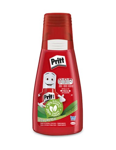 Pritt - Colle Universelle Bl 100gr - Colle Liquide Transparente - Idéale pour le bricolage à l'école et à la maison - Colle diff