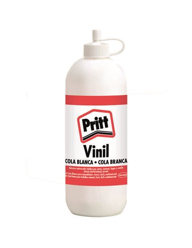 Pritt - Colle Blanche 250 ml - Colle Liquide Transparente - Idéale pour l'Artisanat - Adhésif pour Divers Matériaux