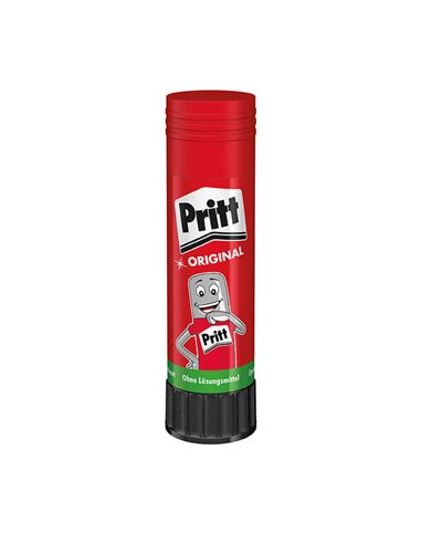 Pritt - Grand bâton de colle 43 g - Sans solvant - 97 % d'ingrédients naturels - Lavable à 20 °C - Sans danger pour les enfants