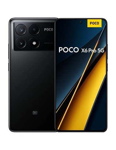 Poco - X6 Pro 5G Smartphone Écran AMOLED 6,67" 1,5K - 8 Go - 256 Go - Caméra principale 64MP - Batterie 5000mAh - Prend en charg