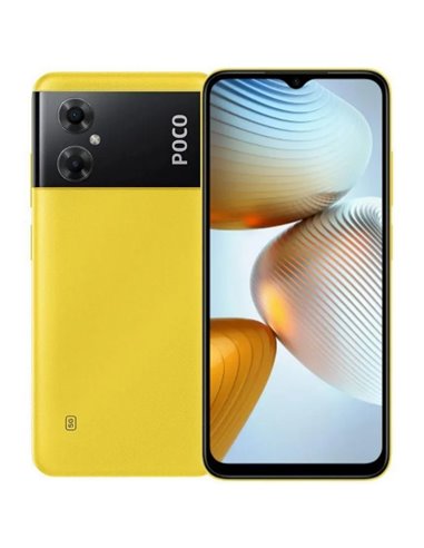 Poco - Smartphone M4 5G Écran 6,58" - 4 Go - 64 Go - Appareil photo principal 13 MP - Batterie 5000 mAh - Prend en charge la cha