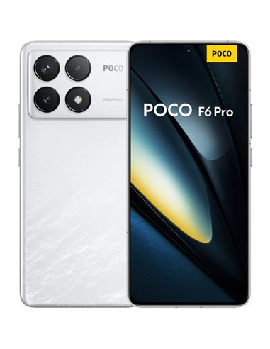 Poco - Smartphone F6 Pro 5G Écran AMOLED 6,67" WQHD+ - 12 Go - 512 Go - Caméra principale 50MP - Batterie 5000 mAh - Prend en ch