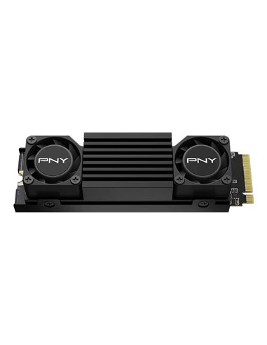 PNY - Disque dur solide CS3150 SSD M2 2 To NVMe PCIe Gen5 x4 avec dissipateur thermique