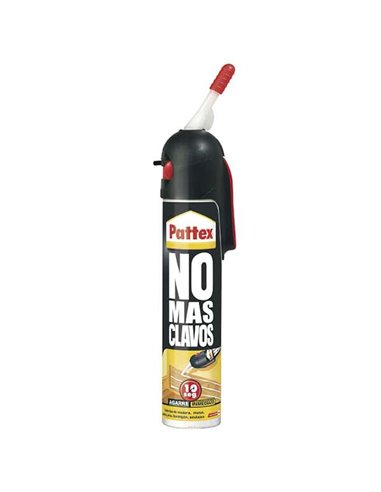 Pattex - No More Nails Pegaexpress 200 ml - Adhésif de montage extra puissant - Élimine le besoin d'utiliser des clous et des vi