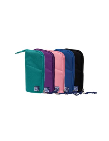 Oxford - Trousse Teen Cubilet - Design Jeune et Coloré - Comprend un Assortiment de Fournitures Scolaires - Idéale pour les Adol