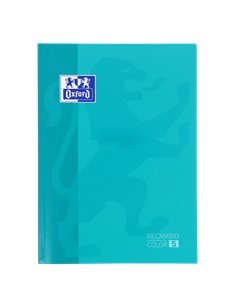 Oxford - Carnet de Remplacement School Touch - Format A4 - Couverture Souple - Collé 5x5 - 80 Feuilles