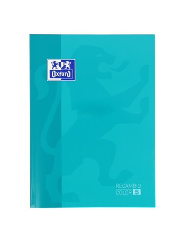 Oxford - Carnet de Remplacement School Touch - Format A4 - Couverture Souple - Collé 5x5 - 80 Feuilles