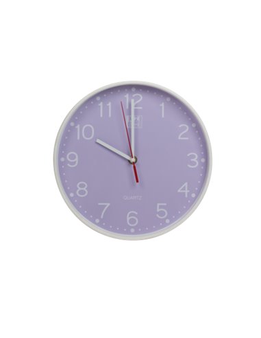 Oxford - Horloge Murale Silencieuse pour Bureau Calm 25cm - Design Élégant et Minimaliste - Fonctionnement Silencieux - Taille C