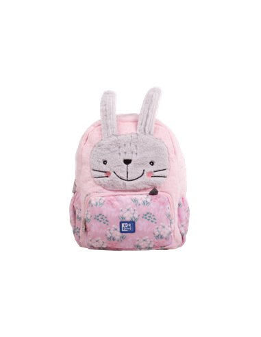 Oxford - Sac à dos enfant Kids 8,5 L Soft Plush Touch - Design Bunbun Rabbit - Idéal pour les petits enfants - Spacieux et confo