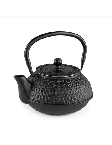 Orbegozo - Théière en Fonte Tetsubin TTH-500 - Design Traditionnel Japonais - Capacité 500 ml - Intérieur émaillé - Filtre en Ac