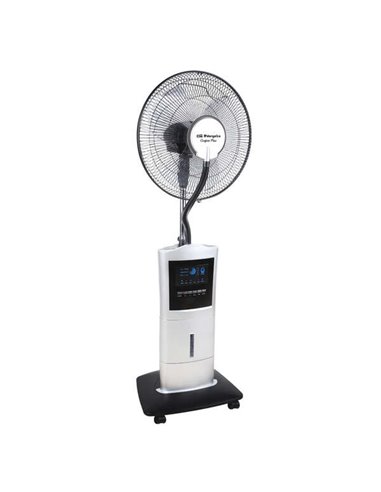 Orbegozo - Ventilateur Humidificateur SFH 1000 Cool and Pure - Ventilateur Puissant avec Humidificateur 100W - Grand Débit d'Air