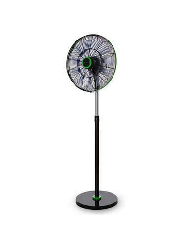 Orbegozo - Ventilateur sur pied silencieux SF 0248 - Moteur DC en cuivre sans balais - 18 pales - 11 vitesses - Minuterie 9h - T