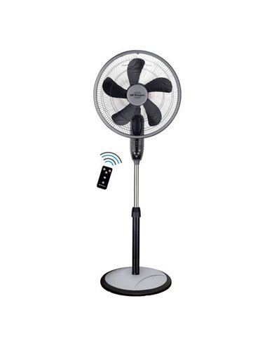 Orbegozo - Ventilateur sur pied SF 0246 3 en 1 - Puissant et silencieux - 3 modes de ventilation - Minuterie jusqu'à 7,5h - Haut