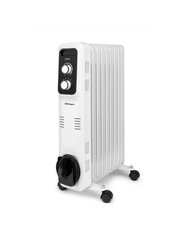 Orbegozo - Radiateur à huile RL 2000 Elegance - Puissant et sûr - Inertie thermique pour une dispersion homogène de la chaleur -