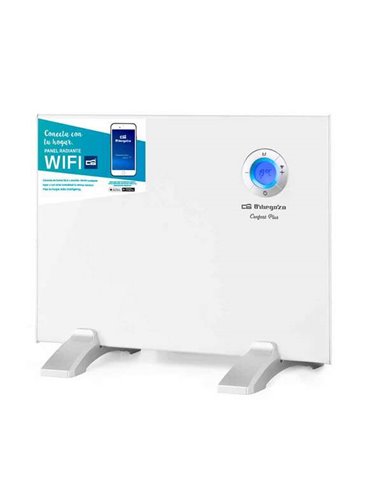 Orbegozo - Panneau Radiant Wi-Fi REW 500 - Commande vocale - Programmation quotidienne et hebdomadaire - Détection de fenêtre ou